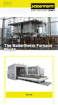 Mobile Screenshot of nabertherm.fr