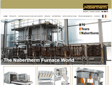 Tablet Screenshot of nabertherm.fr