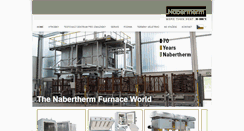 Desktop Screenshot of nabertherm.cz