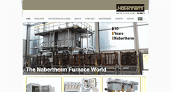Desktop Screenshot of nabertherm.se
